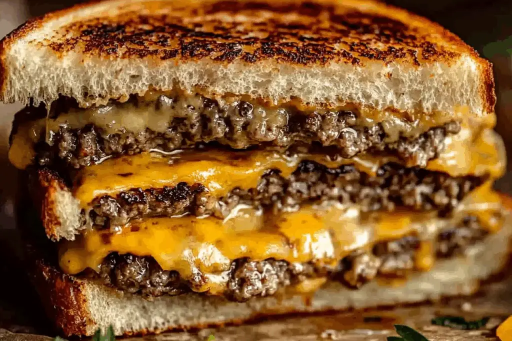 Patty Melt Burger with Secret Sauce Eat or pass