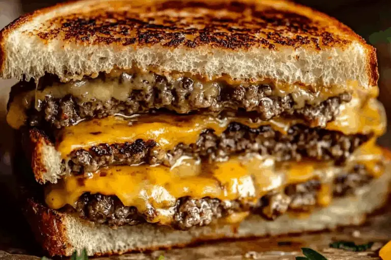 Patty Melt Burger with Secret Sauce Eat or pass