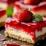 Philadelphia Strawberry Cheesecake Bars
