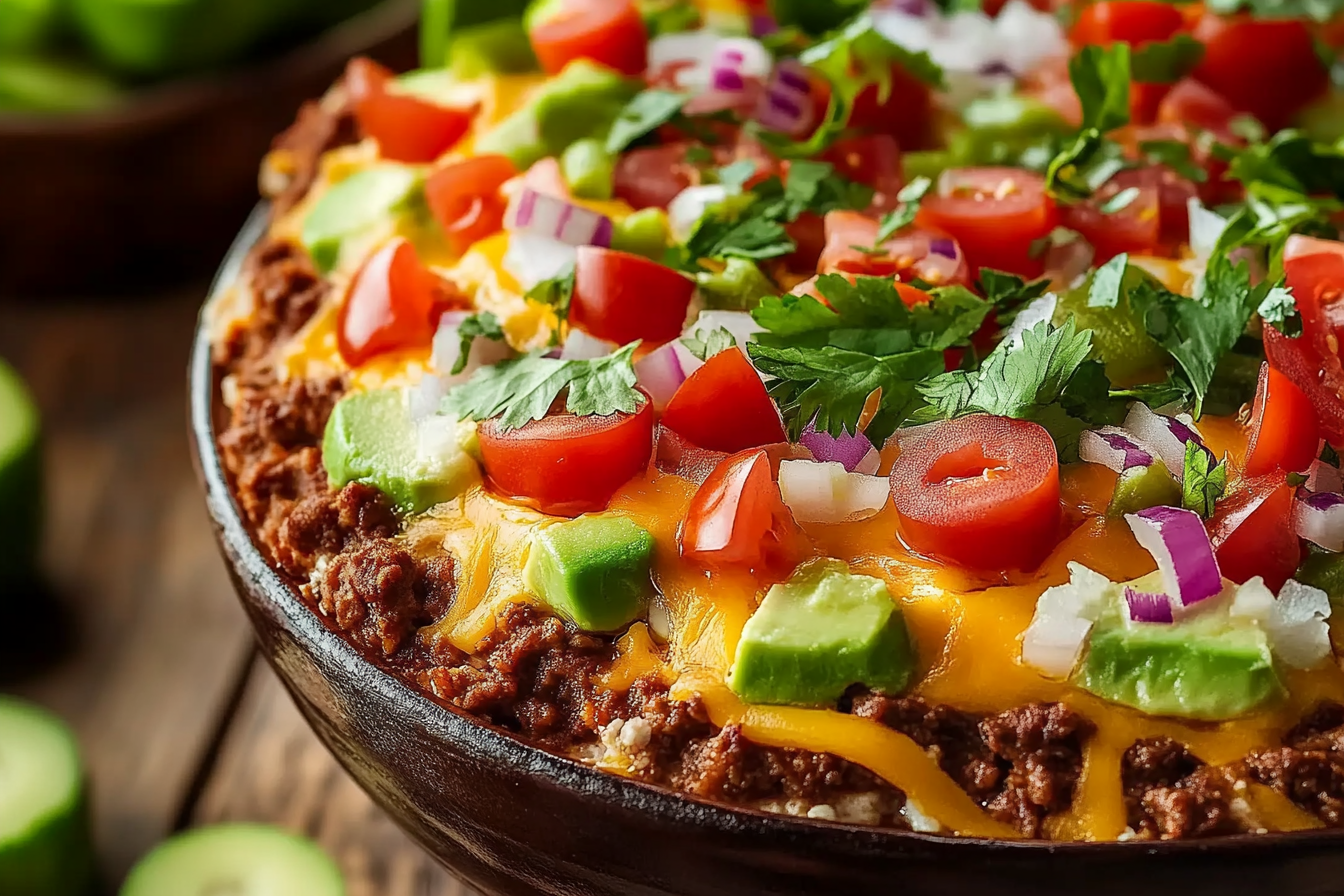 Seven-Layer Taco Dip