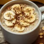 Simple Banana Oatmeal Mug Dessert