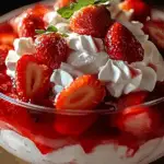Southern Strawberry Punch Bowl Cake