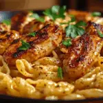 Spicy Cajun Honey Butter Chicken & Pasta