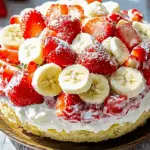 Strawberry Banana Cheesecake Salad
