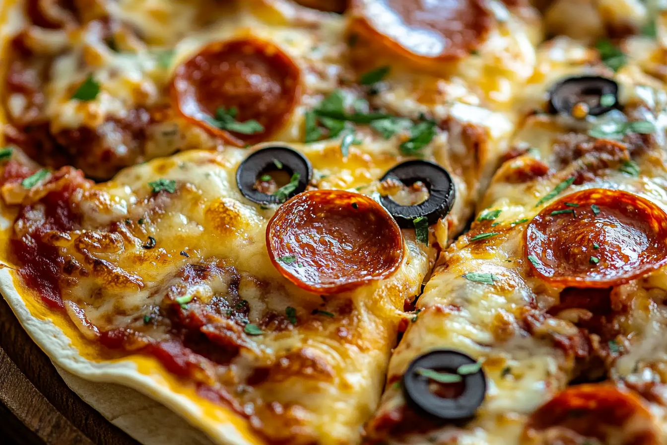 Tortilla Wrap Pizza
