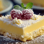 Vanilla Custard Cream Squares