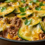 Zucchini Ground Beef Casserole