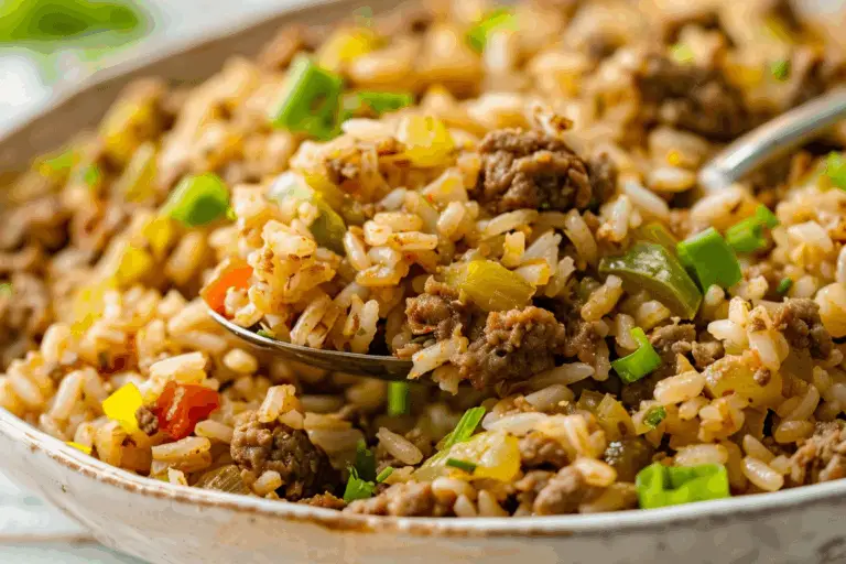 Rice with Ground Beef