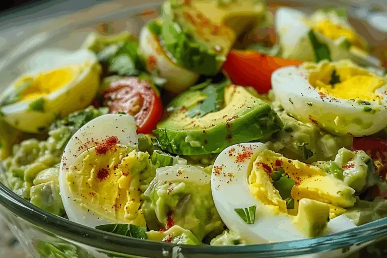 Creamy Avocado Egg Salad