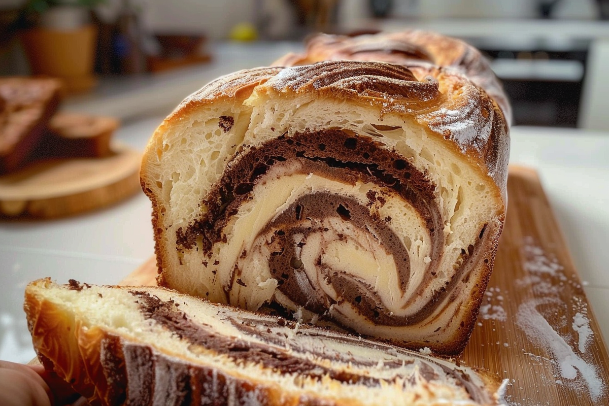 Marble Swirl Bread