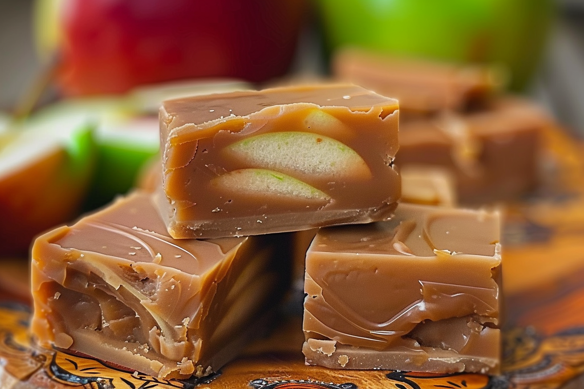 Caramel Apple Fudge