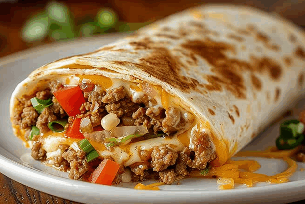 Taco Bell Cheesy Quesarito