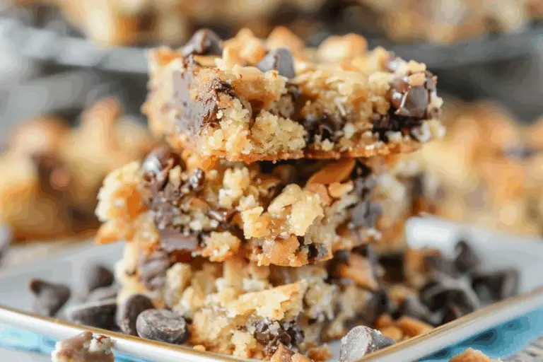 Coconut Toffee Chocolate Chip Cookie Bars