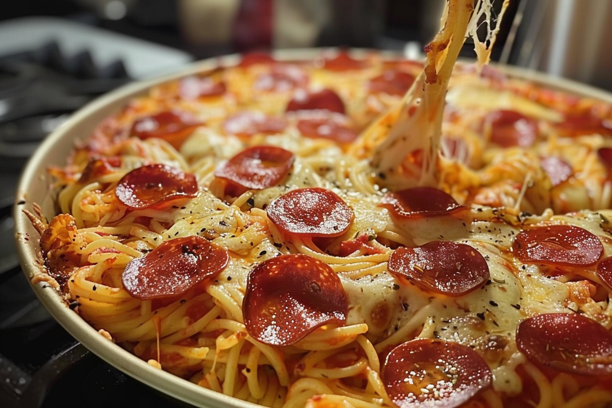Pepperoni Pizza Pasta