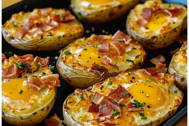 Twice-Baked Breakfast Potatoes