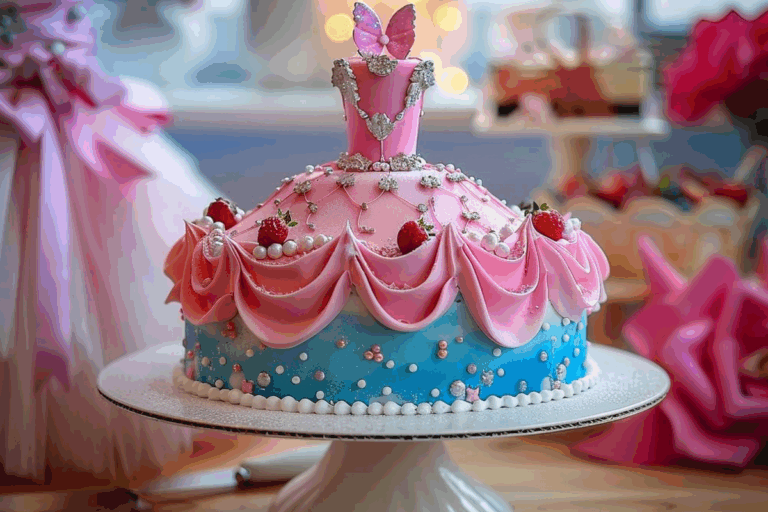 Princess-Inspired Celebration Cake