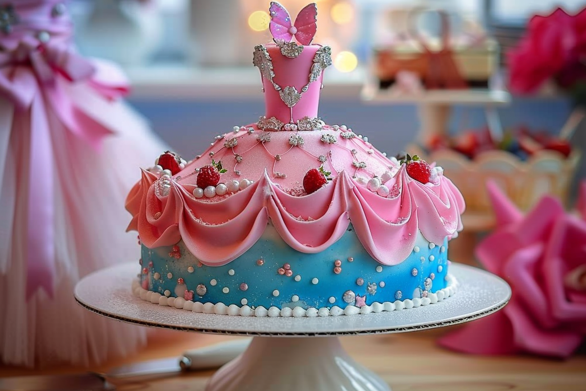 Princess-Inspired Celebration Cake