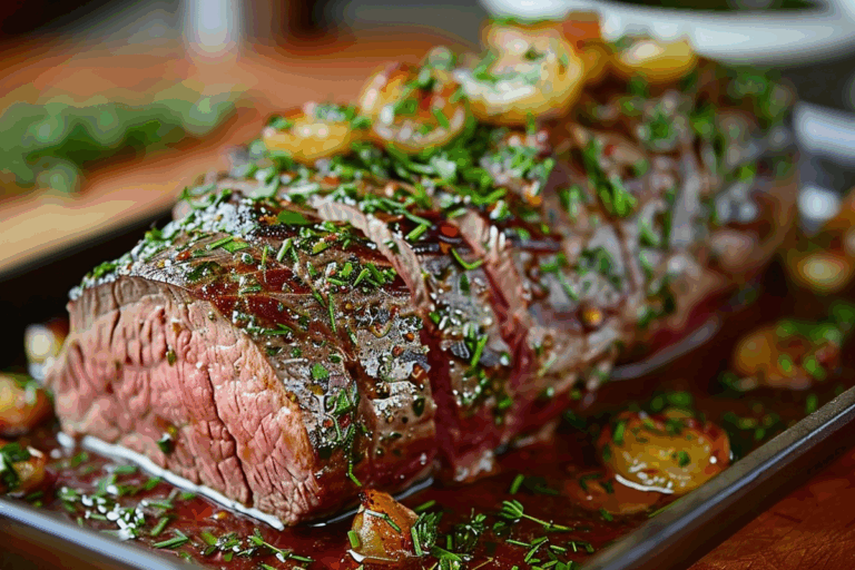 Herb Butter Beef Tenderloin Roast