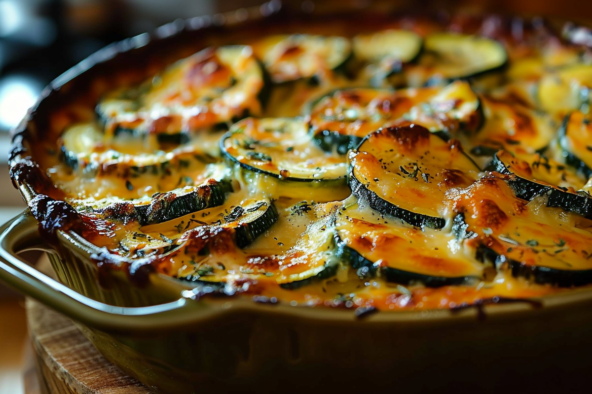 Cheesy Zucchini Casserole