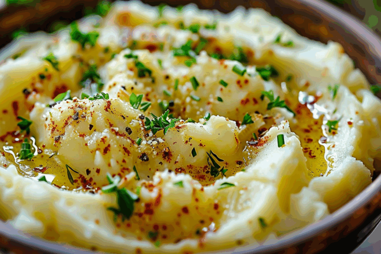 Mashed Potatoes with Parmesan