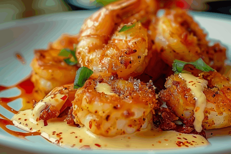 Mediterranean Coconut Shrimp with Sweet Chili Mayo