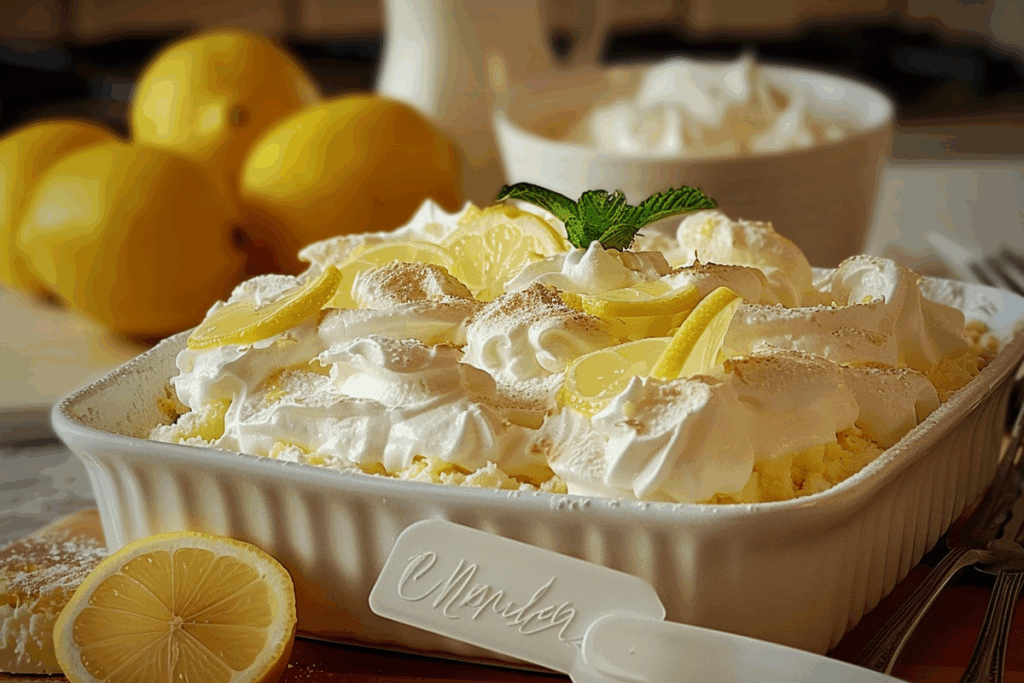 Lemon Fluff Dessert