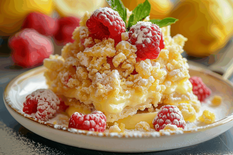Sugar Cookie Lemonade Crumble
