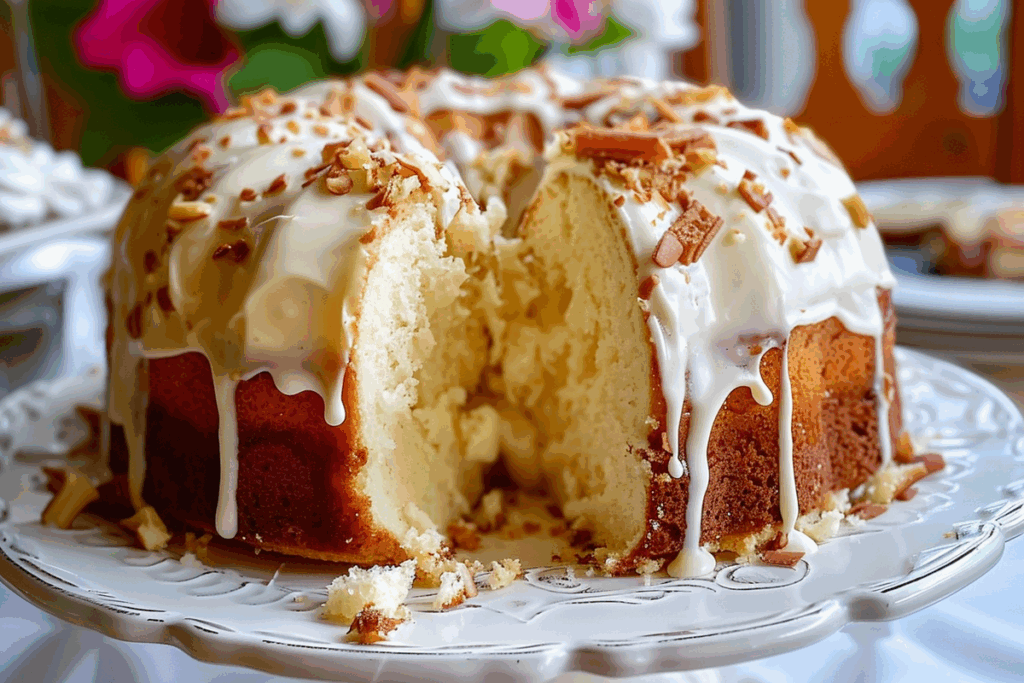 Italian Cream Pound Cake