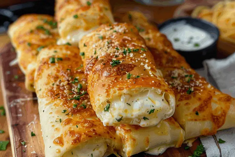 Cheesy Garlic Butter Rollups