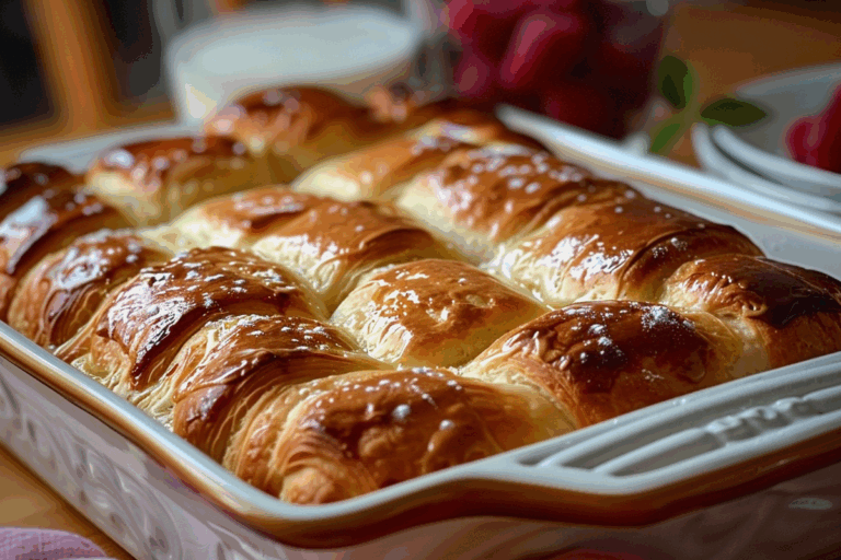Cheesecake Crescent Rolls Casserole