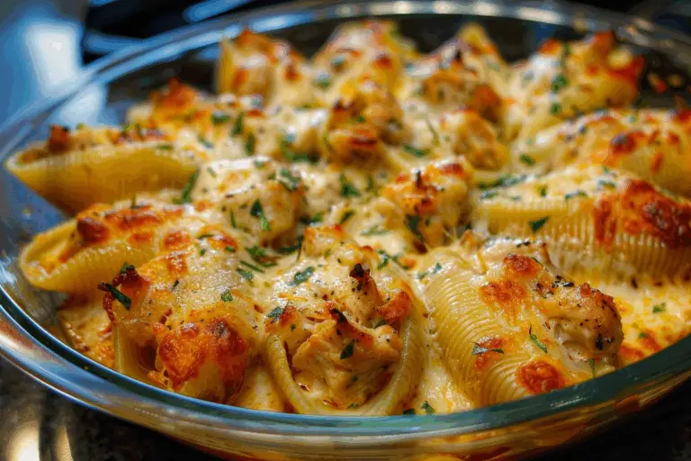 Creamy Cajun Chicken Stuffed Shells