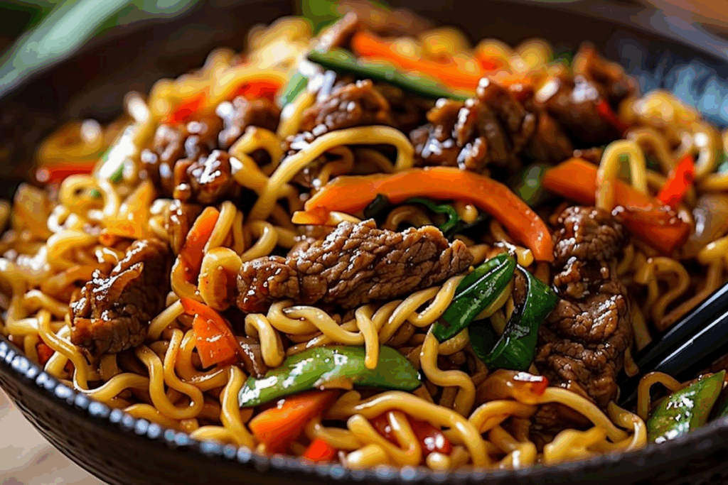 Beef Stir-Fry Noodles