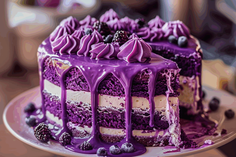 Purple Velvet Dream Cake