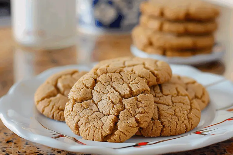 Chewy Peanut Butter Cookies