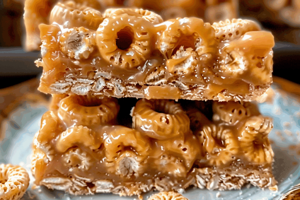 Peanut Butter Cheerio Bars