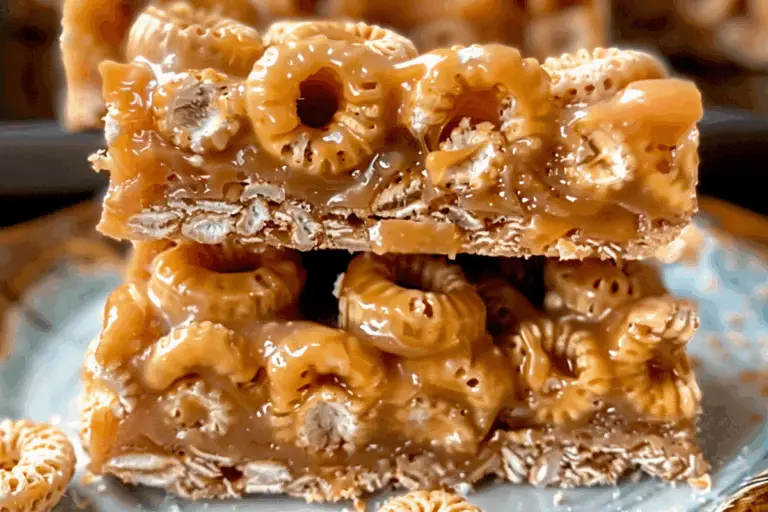 Peanut Butter Cheerio Bars