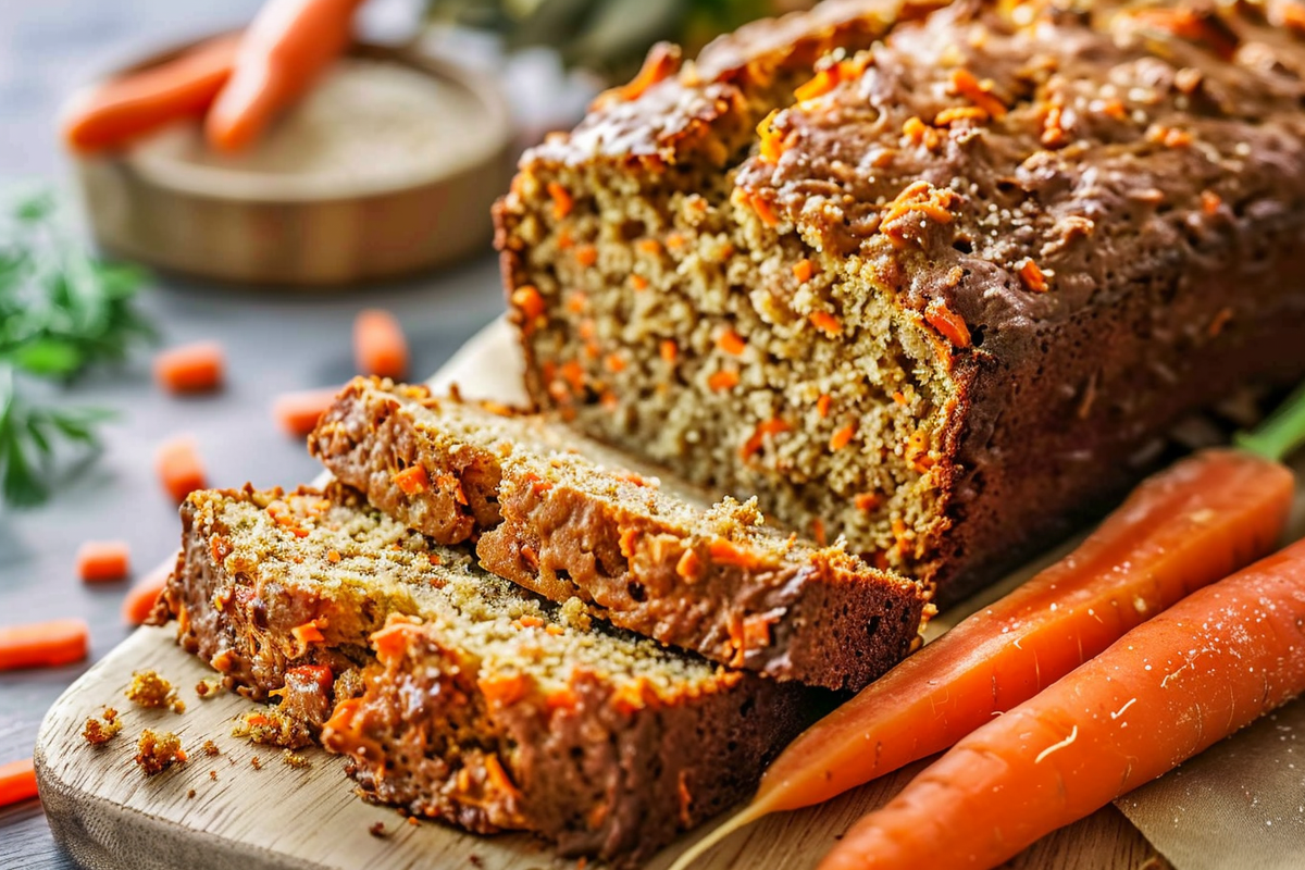 Moist Carrot Bread