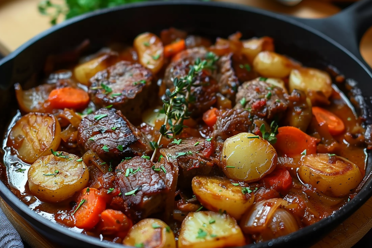 Hearty Skillet Lancashire Hotpot