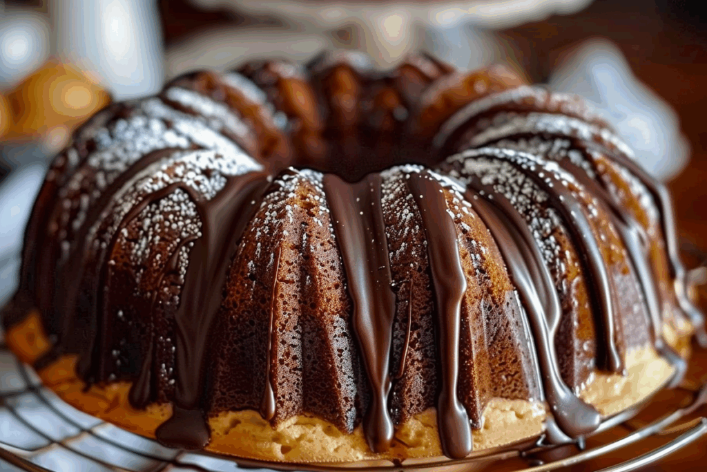 Swirled Chocolate Dream Bundt