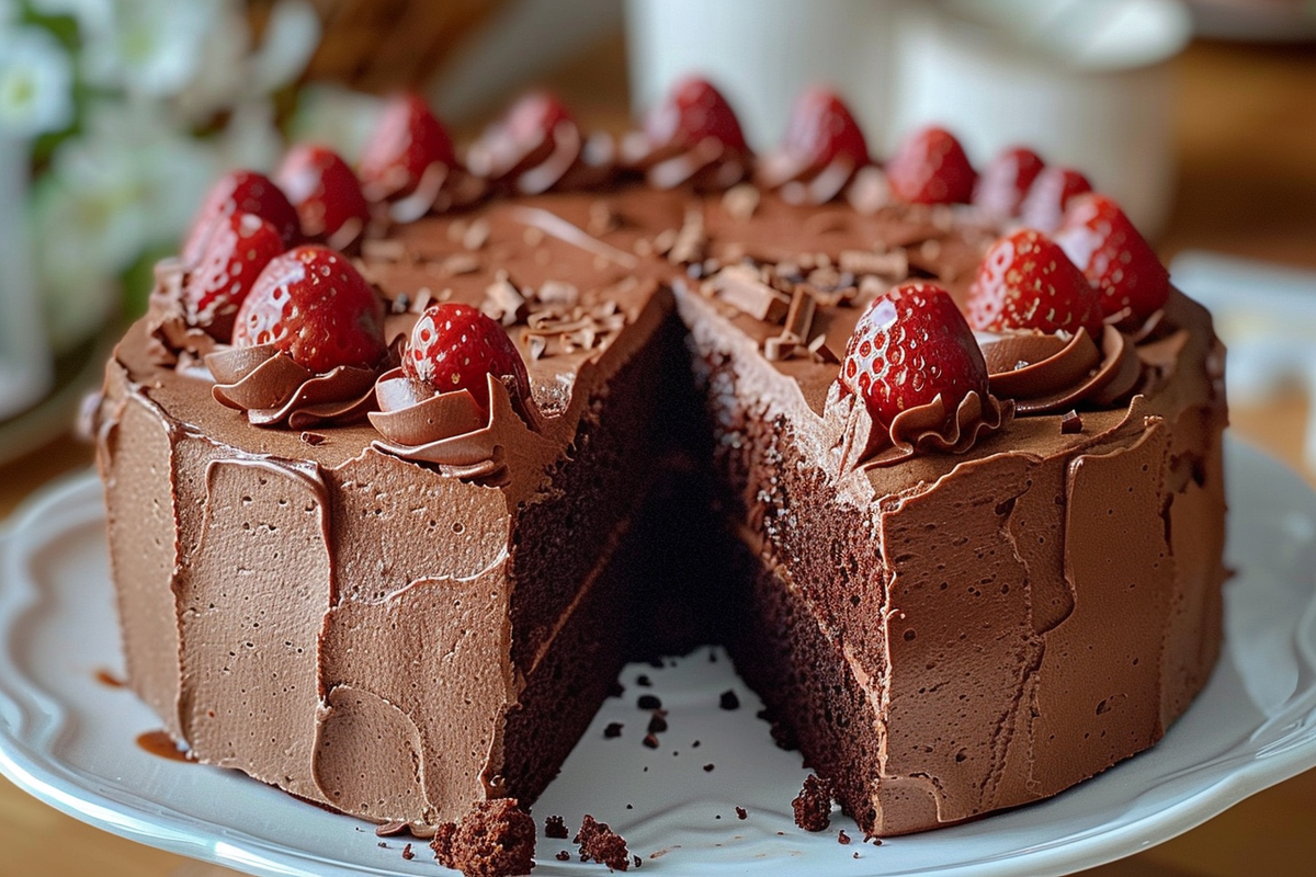 Chocolate Chiffon Cake