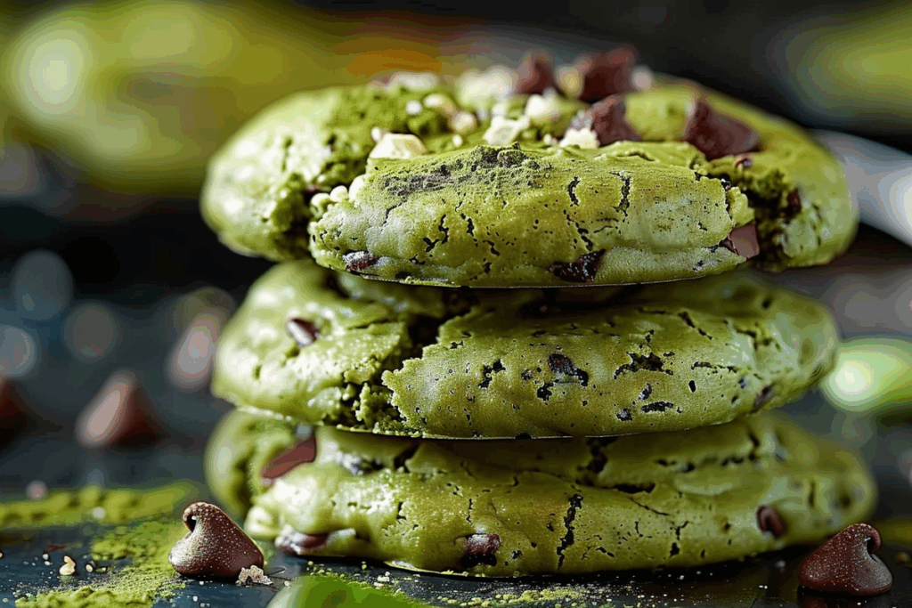 Matcha Cookies and Cream