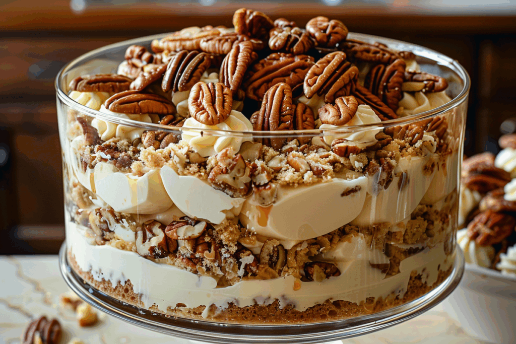 Pecan Pie Cheesecake Trifle