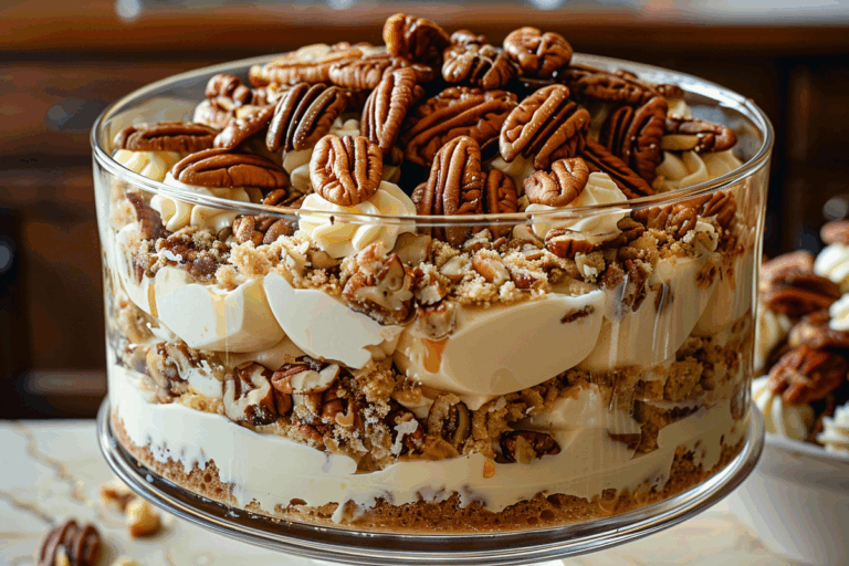 Pecan Pie Cheesecake Trifle