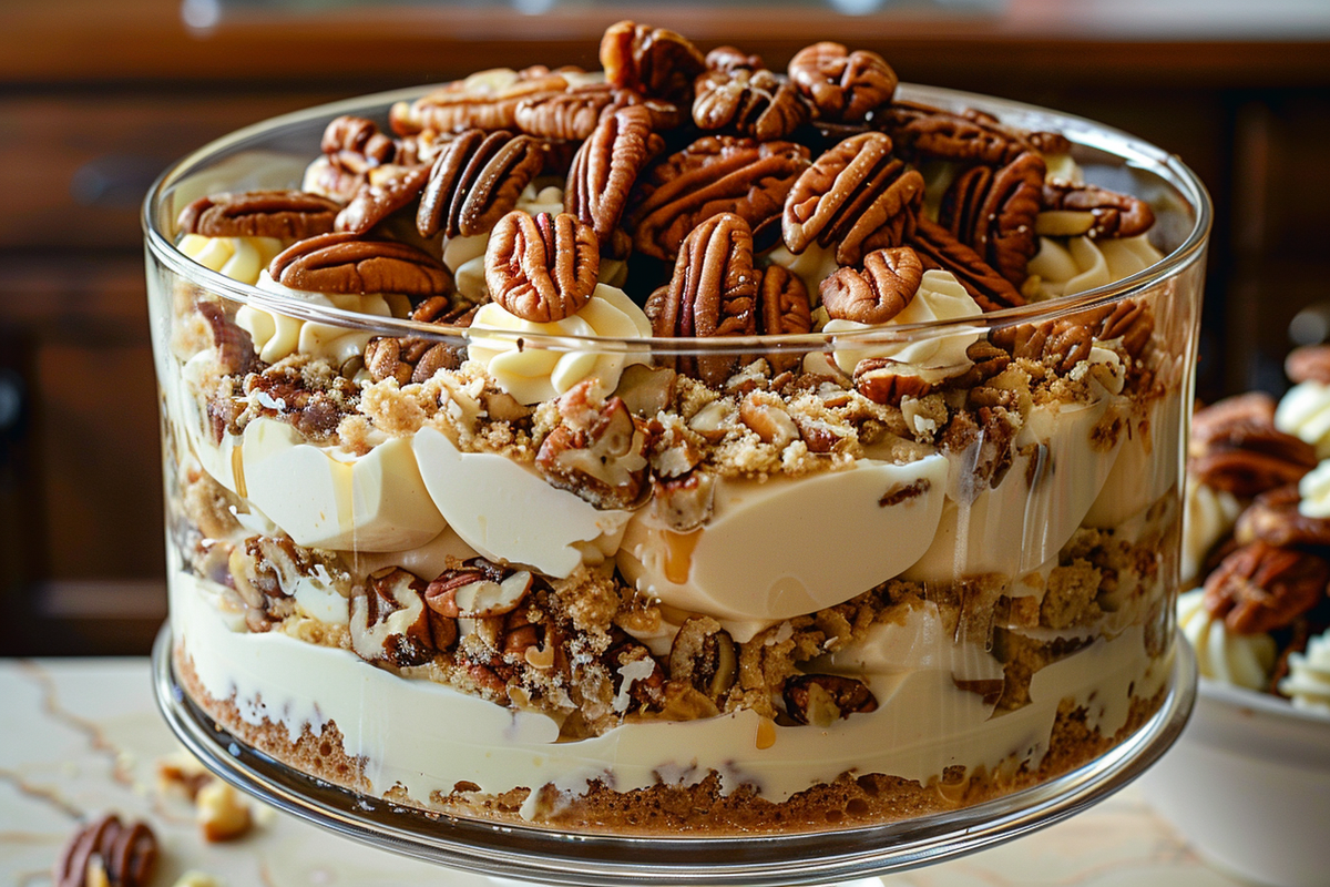 Pecan Pie Cheesecake Trifle