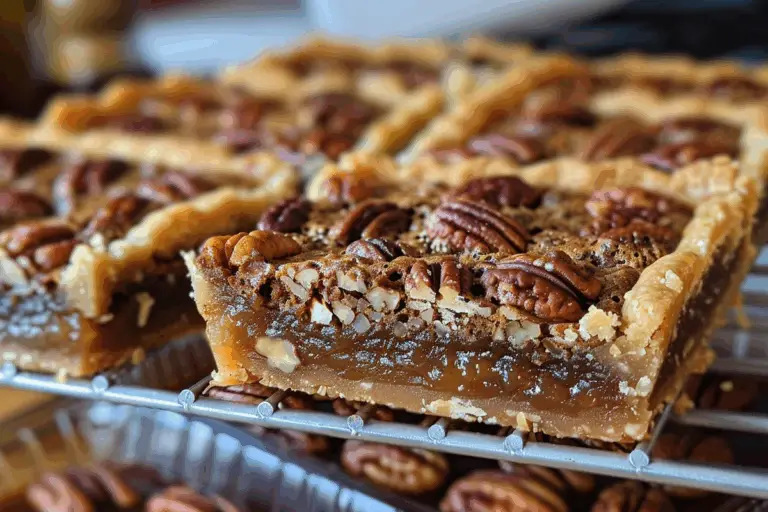 Lazy Girl Pecan Pie Bars