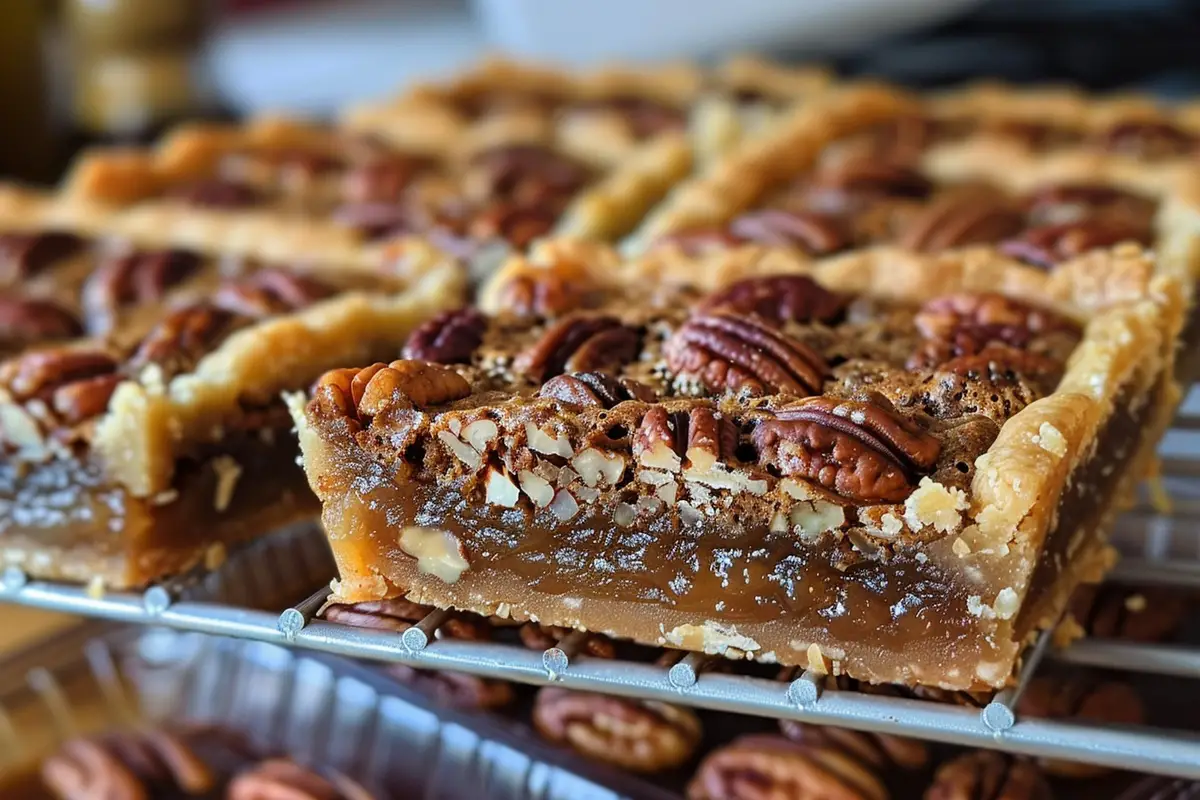Lazy Girl Pecan Pie Bars