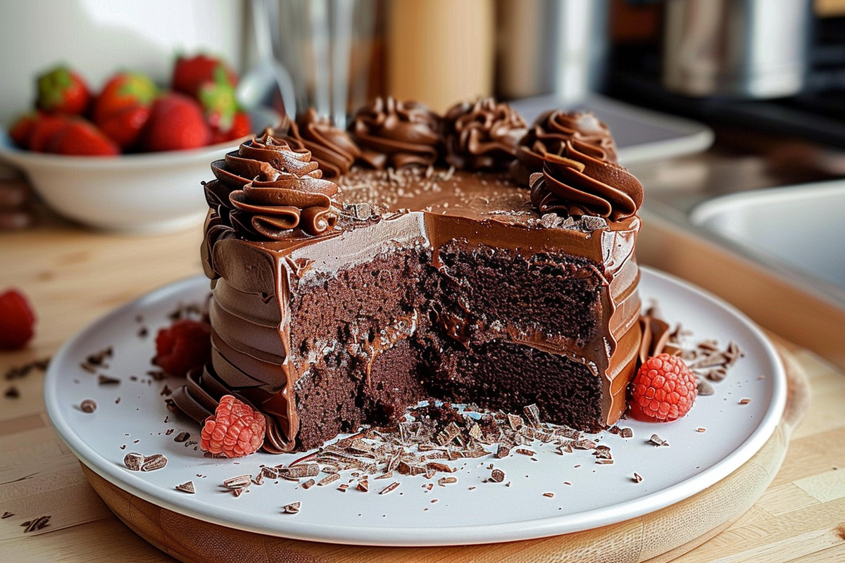 Double Chocolate Cake