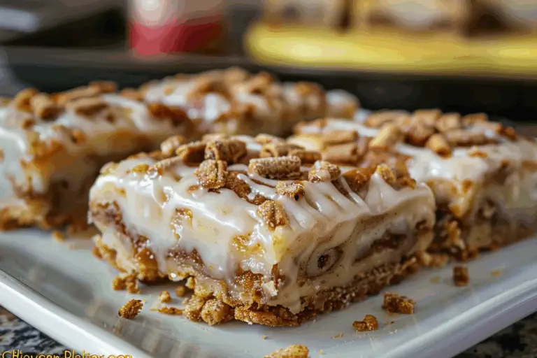 Cinnamon Roll Bliss Bars
