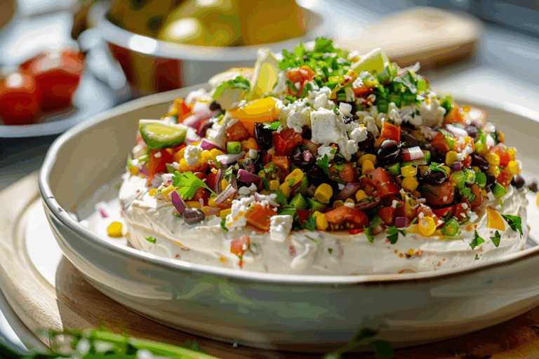 Cowboy Caviar Cloud Dip with Whipped Feta