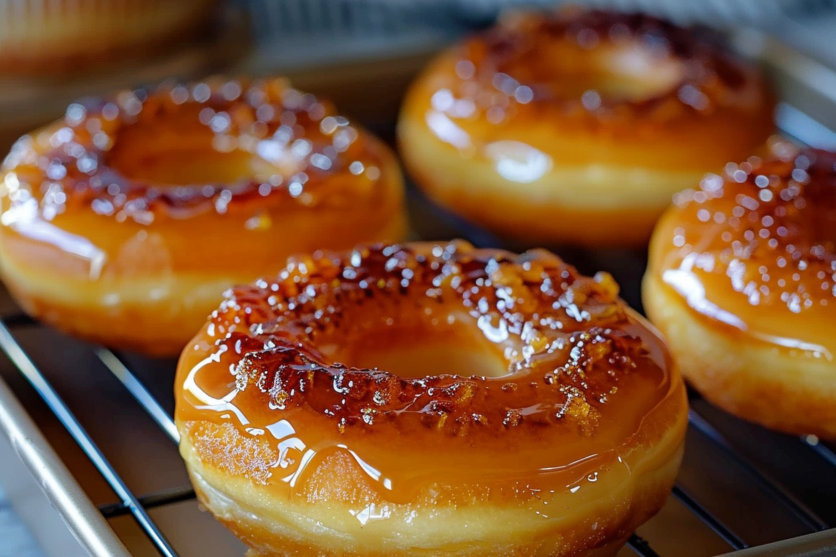 Crème Brûlée Donuts